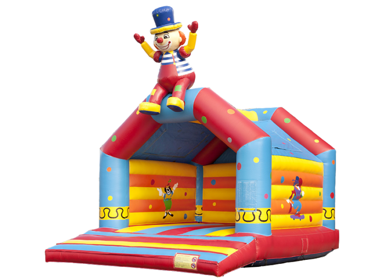 Hüpfburg Klatschender Clown